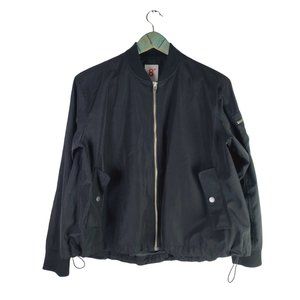 8" Eight Seconds Black Nylon Bomber Sz S